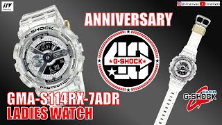UNBOXING & REVIEW G-SHOCK LADIES GMA-S114RX-7ADR 40th ANNIVERSARY UNBOXING & REVIEW G-SHOCK LADIES GMA-S114RX-7ADR 40th ANNIVERSARY