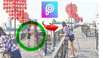 PicsArt | Cách Xoá Chi Tiết Thừa Trên Ảnh | PicsArt edit#1 | Tân tivi