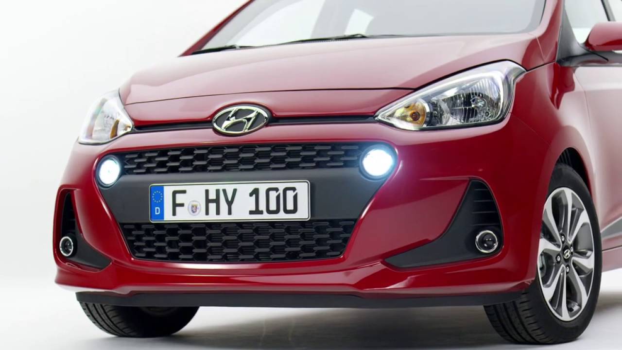 2017 Hyundai i10 facelift video debut - YouTube