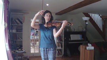 D natural minor scale and arpeggio 1 octave grade 2 violin