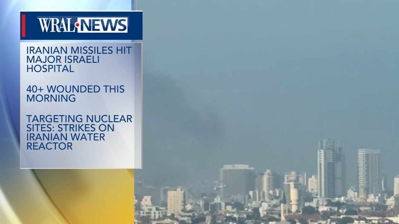 Iranian missiles hit a hospital and wound over 200. Israel threatens Iran's top leader