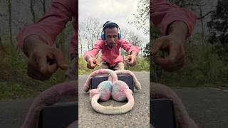 Best cute earmuffs vs original headphone unboxing#shorts