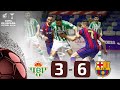 RESUMEN | Real Betis Futsal 3-6 Barça | 1ª semifinal Copa del Rey