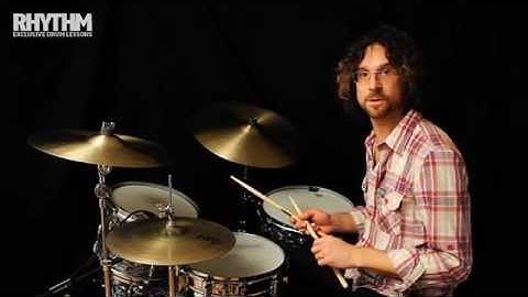 Erik Stams - applying double strokes to 16th notes Ex1