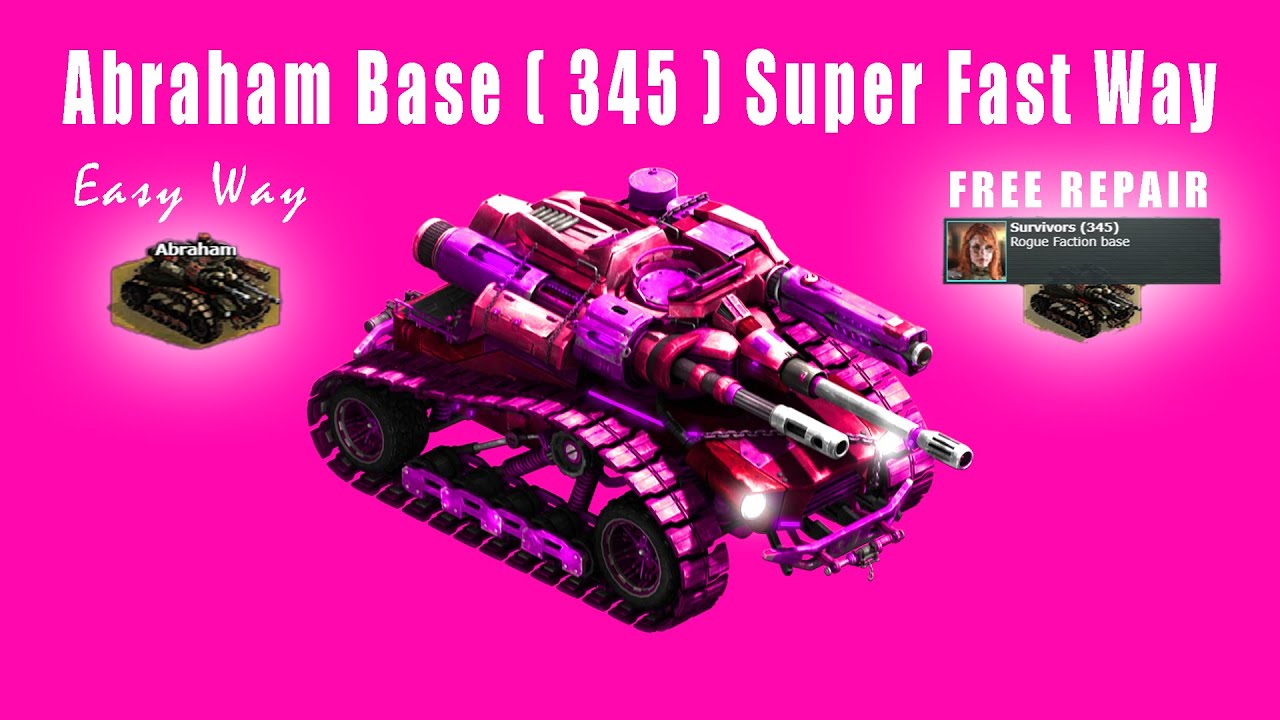War Commander | Abraham Base Survivors ( 345 ) | Super Fast Way | FREE REPAIR | 17 May 2022