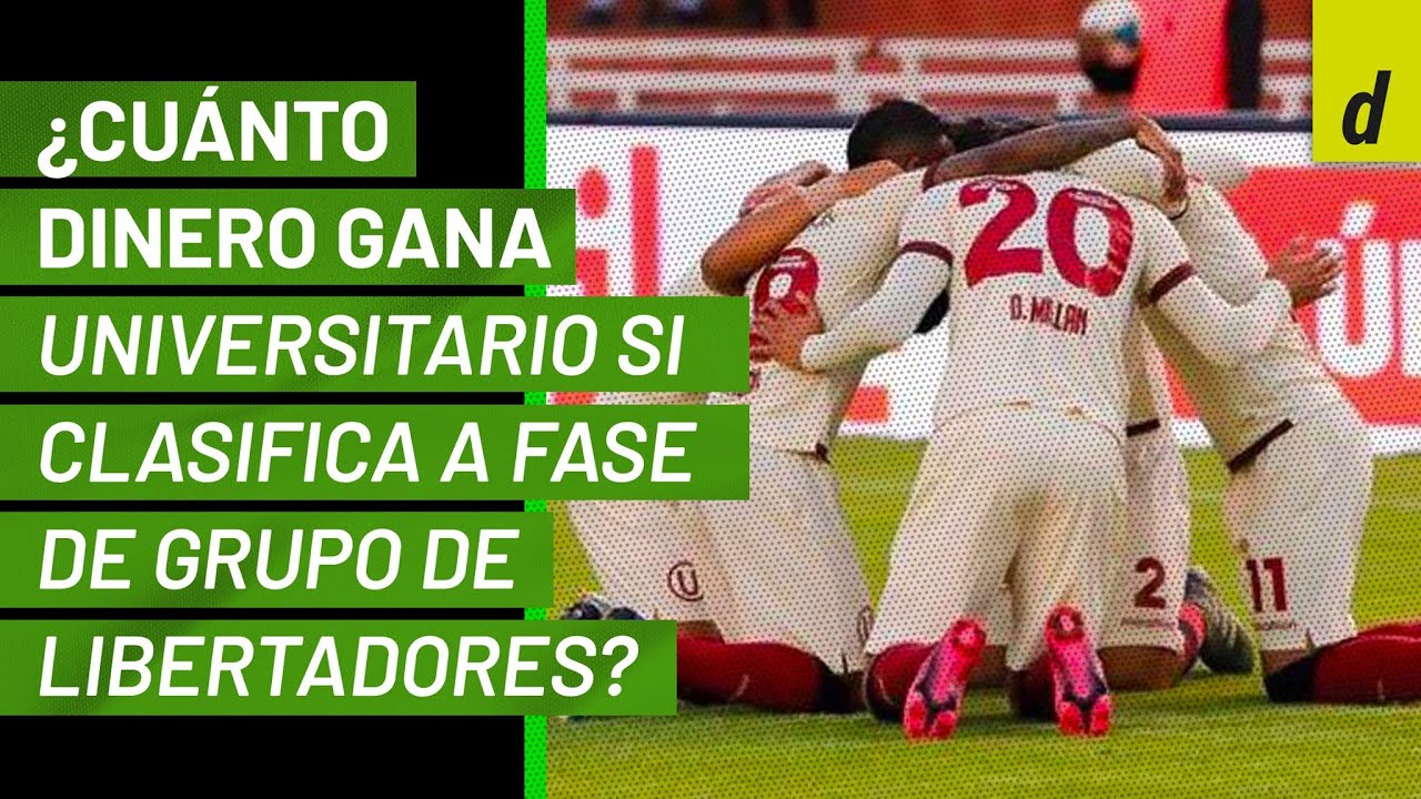 ¿Cuánto dinero recibiría Universitario si llega a fase de grupos? - YouTube