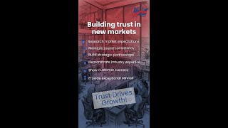 Building trust in new markets! #shorts