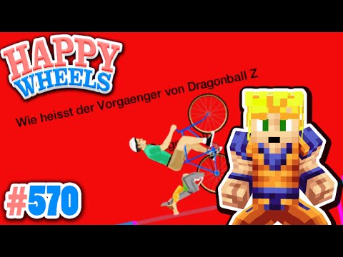 DER VORGÄNGER VON DRAGONBALL Z ?! ✪ Happy Wheels #570