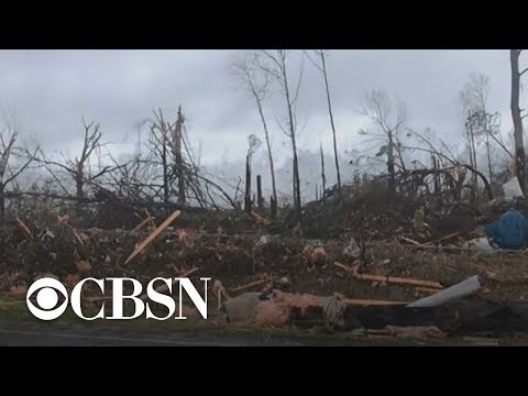 Death toll rises as apparent tornado hits Alabama