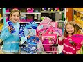 PINK and BLUE Back To School Challenge with Sisters Play