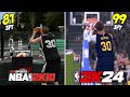 3 PT Contest Win With Steph Curry In Every NBA 2K