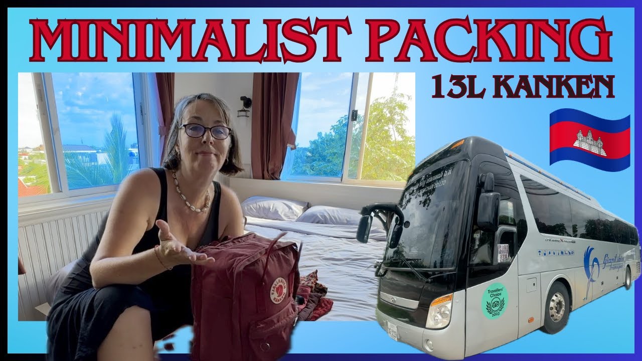 MiNIMALIST 13L kanken 13 days in Kampot, Koh Rong & Koh Rong Sanloem