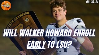 LSU Football | 5 Star LSU Commit QB Walker Howard Tried To Tell You About Jack Bech, Will Campbell