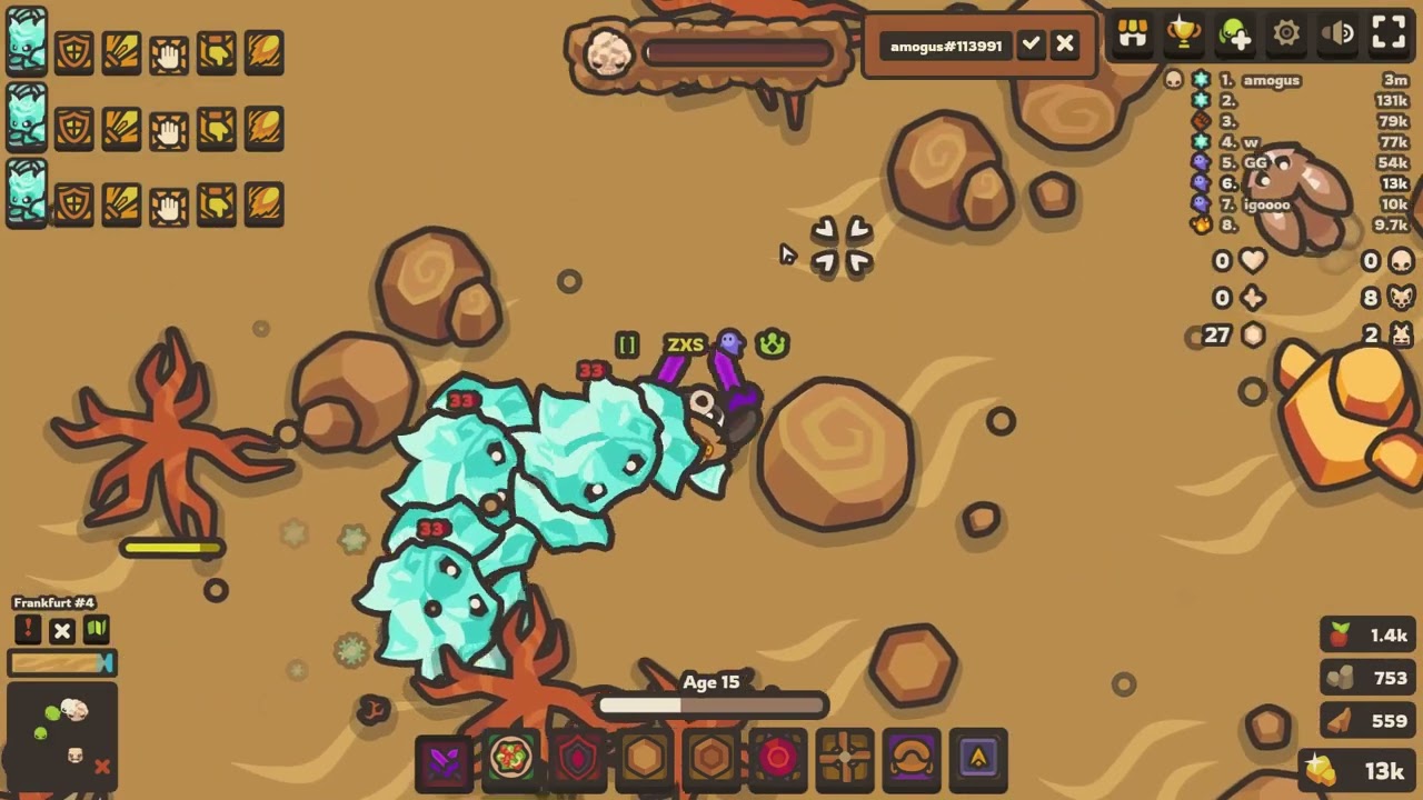 taming io tripl spike and raid