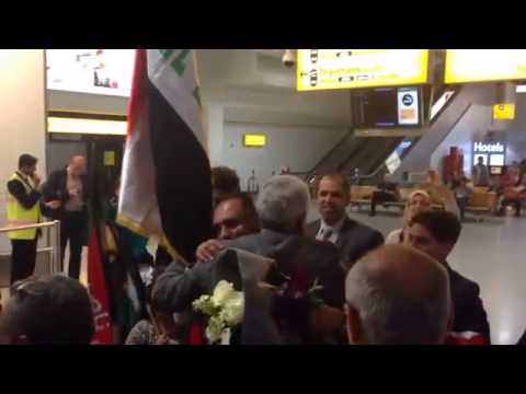 اهل الغيرا يستقبلون ابو فراس الحمداني البطل