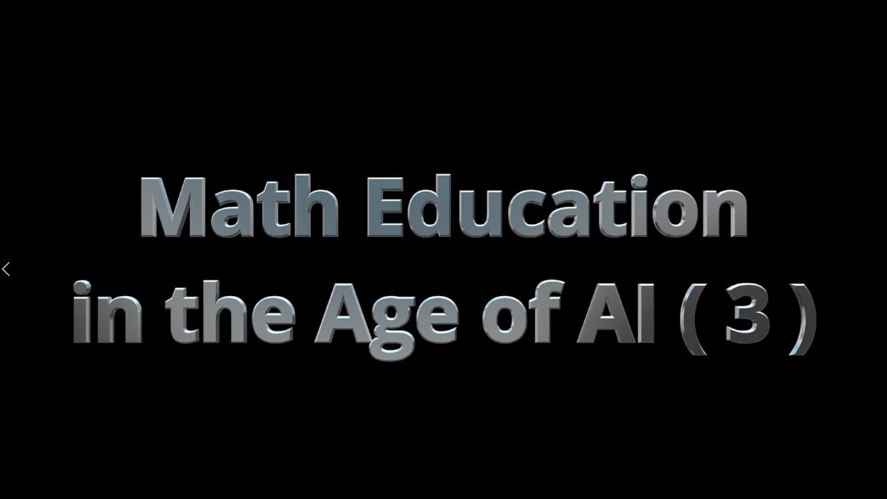 Math Education in the Age of AI ( 3 )  : Introduction to Number Sense