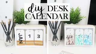 DIY desk calendar - get your shi*t together 2017. Today I have 2 funky DIY desk calendar designs to get your organised for 2017. I 