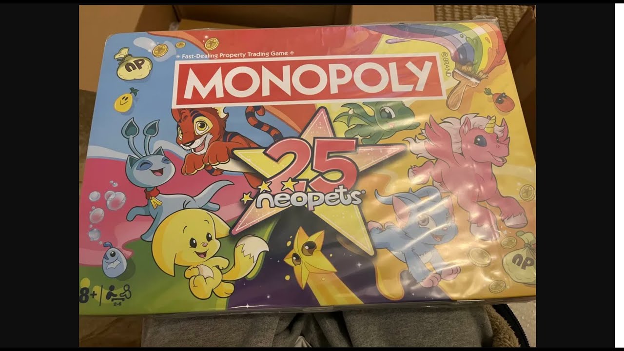 Neopets Monopoly Finally Came And I Love It! Neopets Daily Adventures 7/15