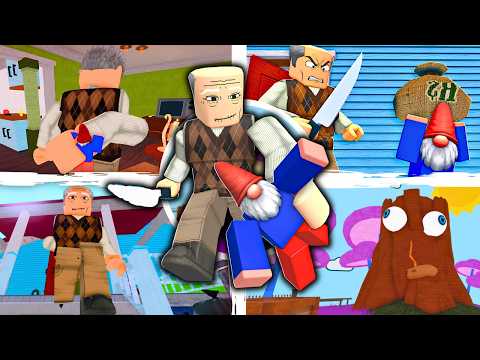 Stealing Gnomes [HORROR] - Full Game Walkthrough + Ending - Roblox