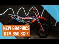 NEW Graphics on the KTM 350 SX-F - install