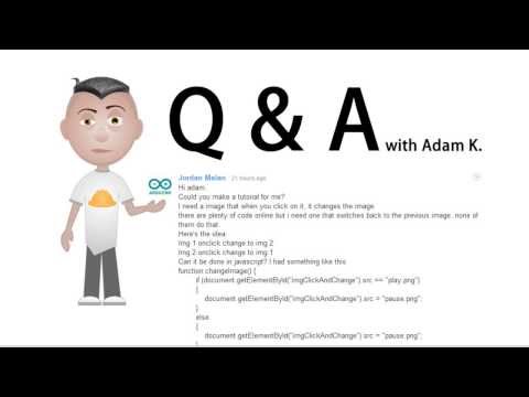 Q and A - JavaScript Toggle Image Source Attribute