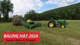Baling Hay 2026 - Square Bales &amp; Drought
