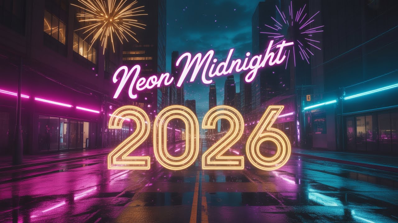 Neon Midnight (2026) 🎉 Happy New Year 2026 Party Anthem | New Years Eve Countdown Banger