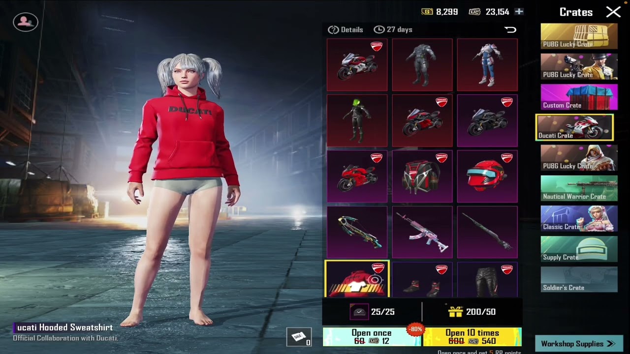 DUCATI PANIGALE V4S Crate Opening PUBG MOBILE for all bike  lover🏍️🏍️