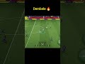 Dembele 🔥 stunner 😍 #pes #mobilegaming #football #efootball #fifa #gaming