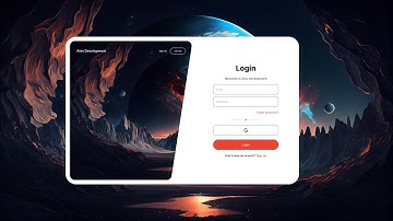 C# Modern Login UI Design with Avalonia
