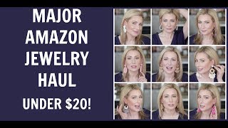 Major Amazon Jewelry Haul | Everything Under $20 | MsGoldgirl