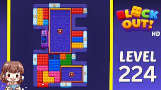 Block Out Level 224 Solution Walkthrough