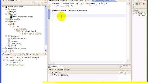 aula 2151 Criando Servico Java para conectar com banco
