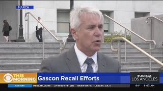 Gascón recall effort to deliver hundreds of thousands of signatures to county officials