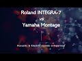 Battle of Giants: Roland Integra-7 vs Yamaha Montage Acoustic & Electric Sounds Comparison