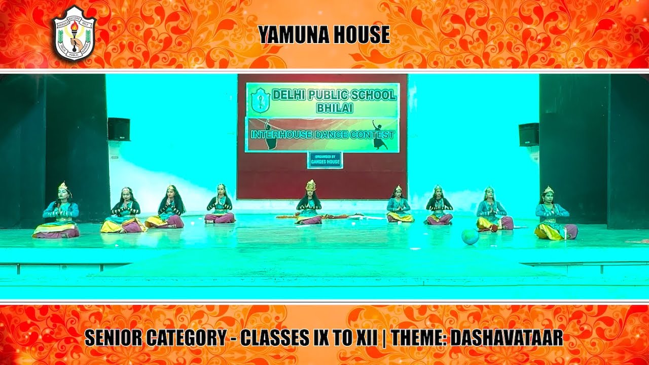 InterHouse Dance Competition 2024 - Yamuna House Seniors - YouTube