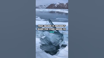 Why is ice so slippery? #coolscience #dailyphysics #didyouknow