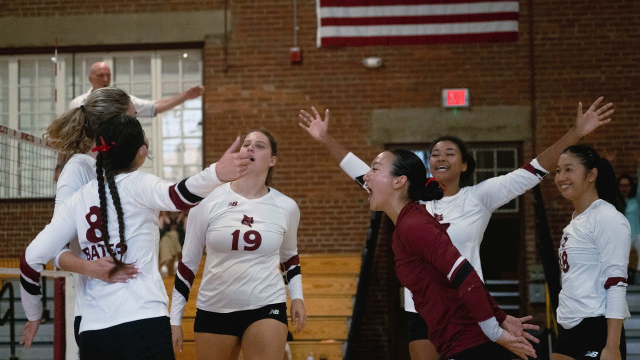 2025 Bates volleyball vs. Keene State Highlights