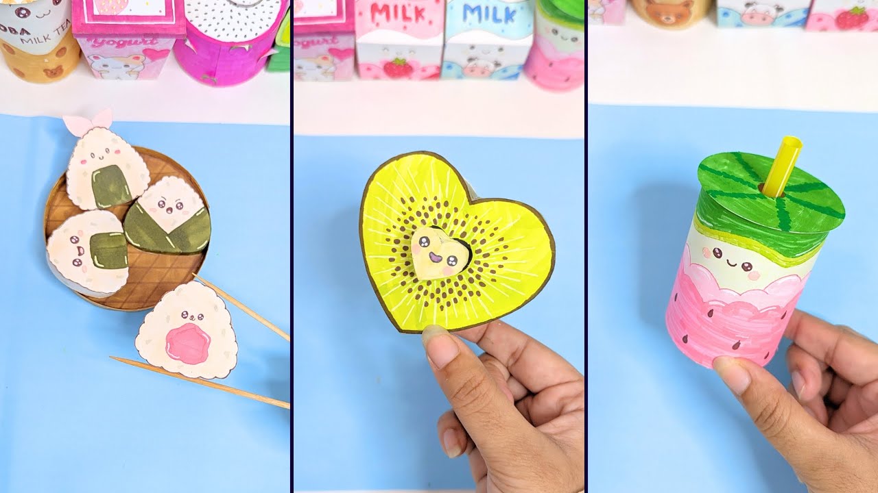 Small Raft Cute Raft DIY Miniature Crafts with Paper | School Projects | Easy Craft Ideas ...