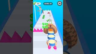 Cake Stack Game All Level Gameplay (iSO & Android) #shorts #short screenshot 1