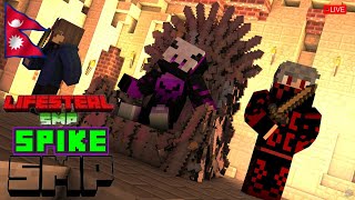 Grinding in Minecraft Life Steal Smp  | #Minecraft | #Nepali | # Horror |