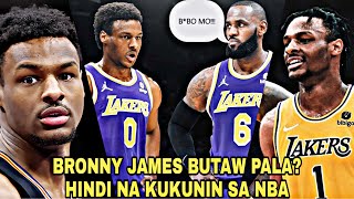 BUTAW PALA ANG ANAK NI LEBRON JAMES? | BRONNY HINDI NA KUKUNIN SA NBA