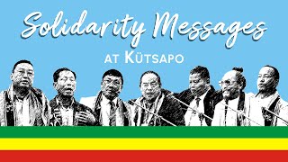 Solidarity messages by Naga Political Groups at Kütsapo