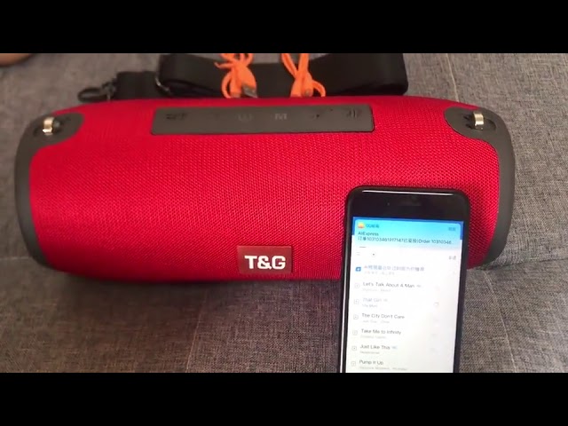 Bluetooth Speaker T&G TG-118 class=