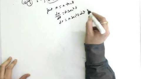 Indefinite Integration Lecture-7