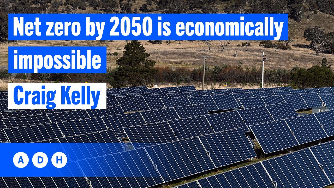 Net zero by 2050 is economically impossible: Craig Kelly | Fred Pawle ...