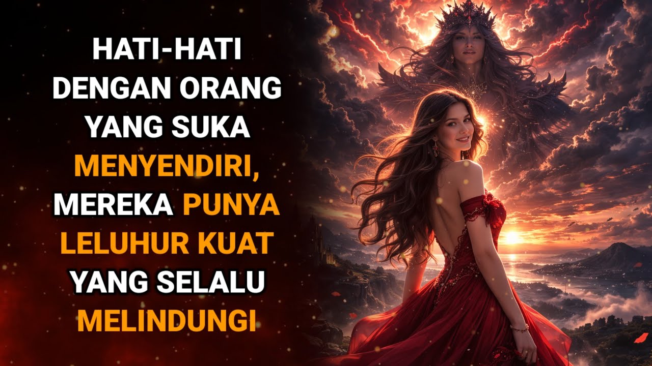 Jangan Pernah Mengganggu Orang yang Suka Menyendiri, Mereka Dilindungi Leluhur Kuat!