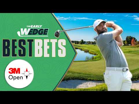 BEST BETS: 3M Open Picks, Odds, One & Done | The Early Wedge