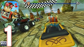 Beach Buggy Racing - Gameplay Walkthrough Part 1 - Tutorial (ios,Android)