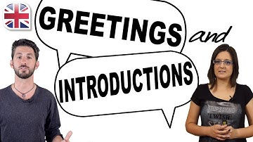 English Greetings and Introductions - Spoken English